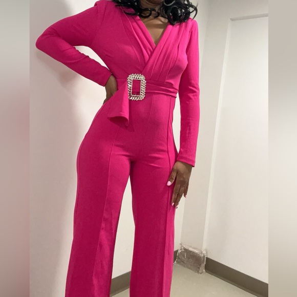 Fuchsia Jumpsuit 💗 - Picture 2 of 4